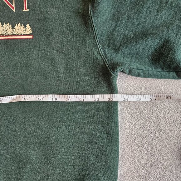 Vintage Fruit Of The Loom "VERMONT" Made in USA Crewneck Sweater Size Large - Picture 6 of 8